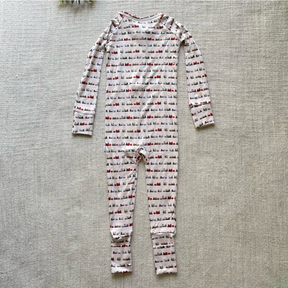 NWT Wildwoven Trains Whistlestop Ribbed Zip Romper 2T - Picture 4 of 5